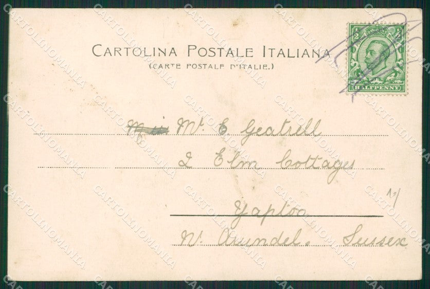 Imperia Bordighera Sant'Ampeglio cartolina KV4878 – retro