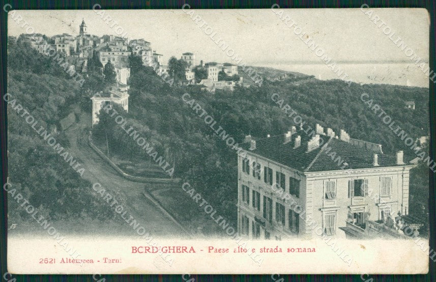 Imperia Bordighera Alterocca 2621 cartolina KV4880 – fronte
