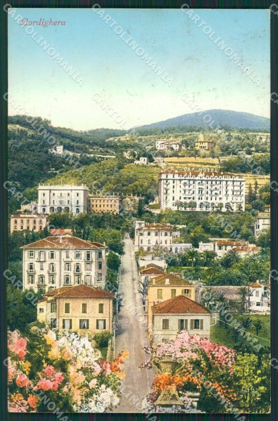 Imperia Bordighera cartolina KV4884 – fronte