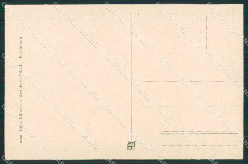 Imperia Bordighera Porta del Capo cartolina KV4885 – retro
