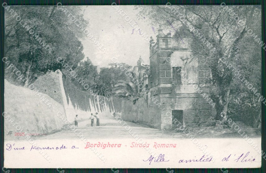 Imperia Bordighera Alterocca 2625 cartolina KV4890 – fronte