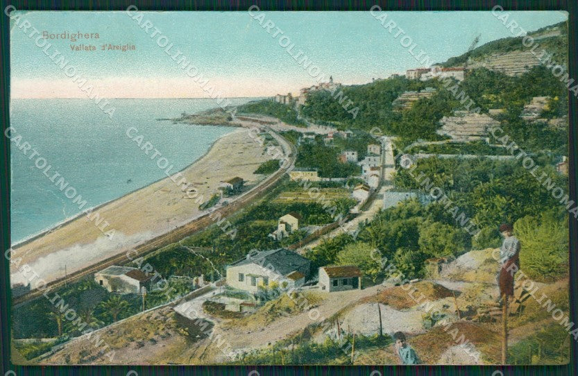 Imperia Bordighera cartolina KV4891 – fronte