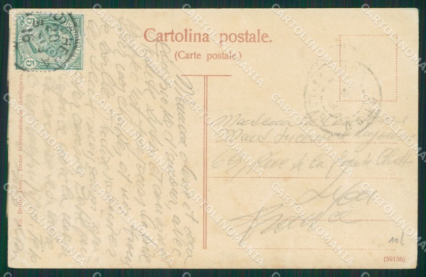 Imperia Bordighera cartolina KV4891 – retro