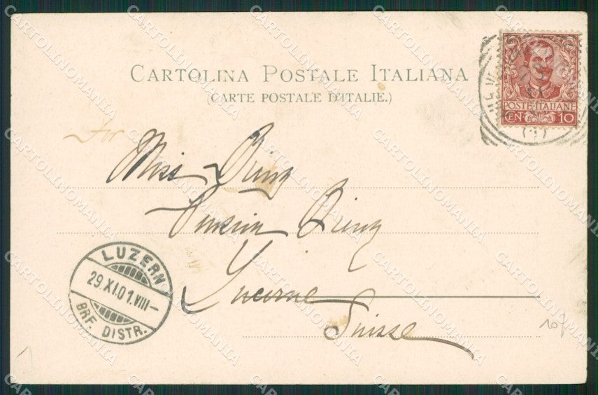 Imperia Bordighera cartolina KV4895 – retro