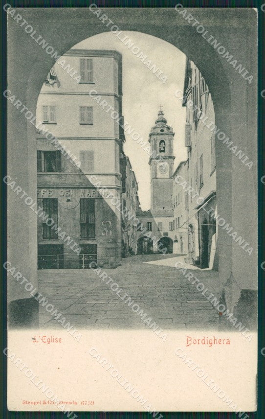 Imperia Bordighera cartolina KV4902 – fronte