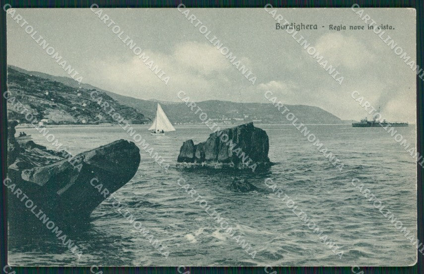 Imperia Bordighera cartolina KV4908 – fronte