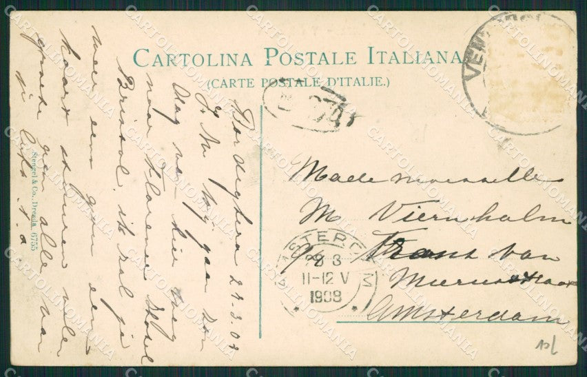 Imperia Bordighera cartolina KV4915 – retro