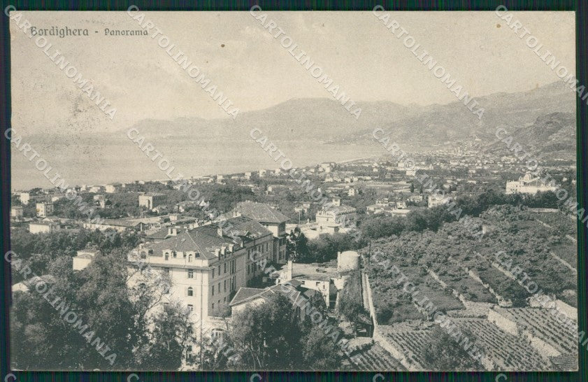 Imperia Bordighera cartolina KV4918 – fronte