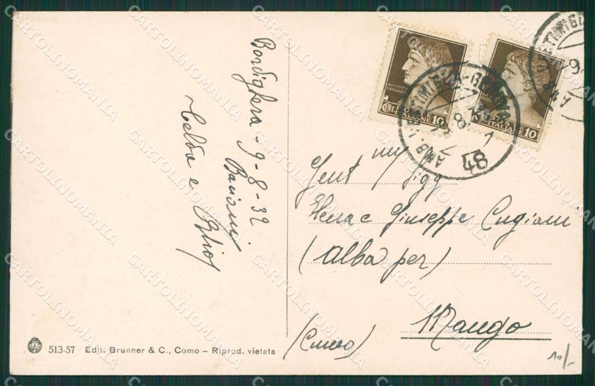 Imperia Bordighera cartolina KV4918 – retro