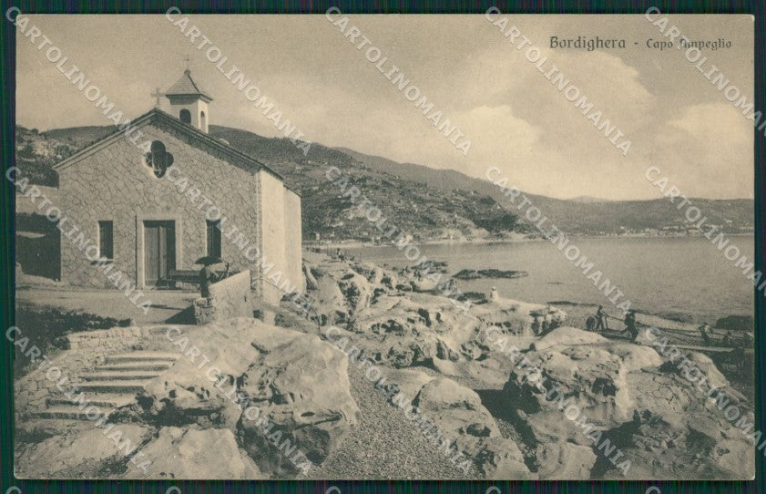 Imperia Bordighera Sant'Ampeglio cartolina KV4923 – fronte