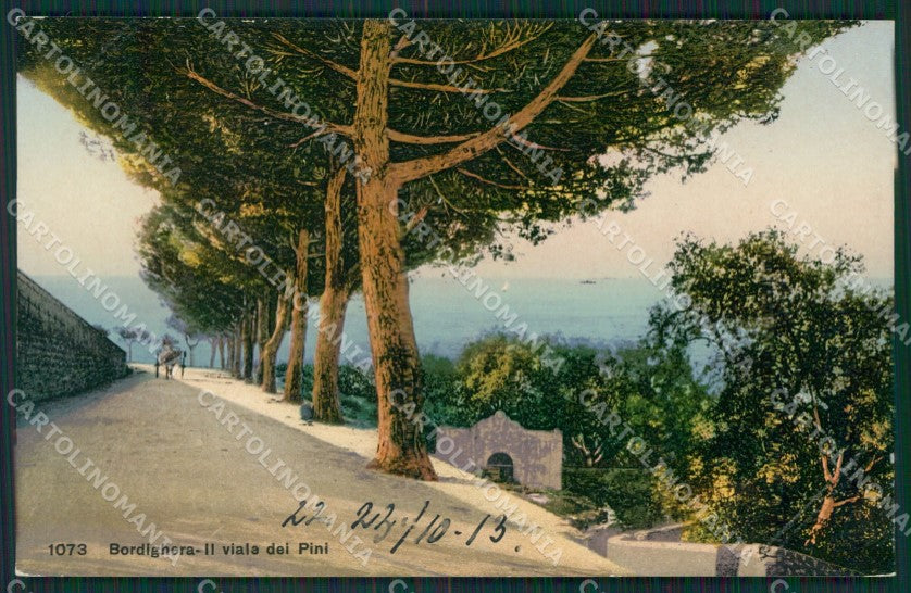 Imperia Bordighera cartolina KV4932 – fronte
