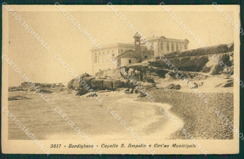 Imperia Bordighera Sant'Ampeglio cartolina KV4938 – fronte