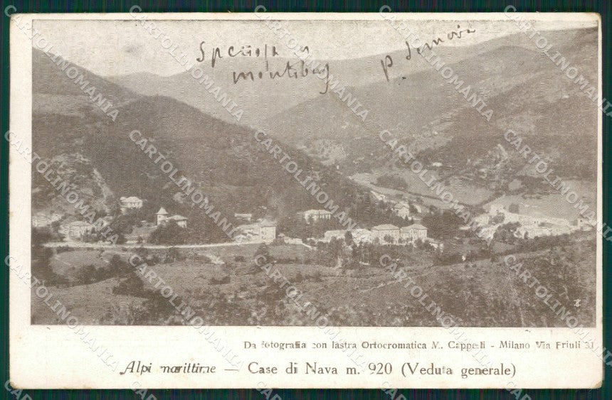 Imperia Pornassio Case di Nava cartolina KV4948 – fronte