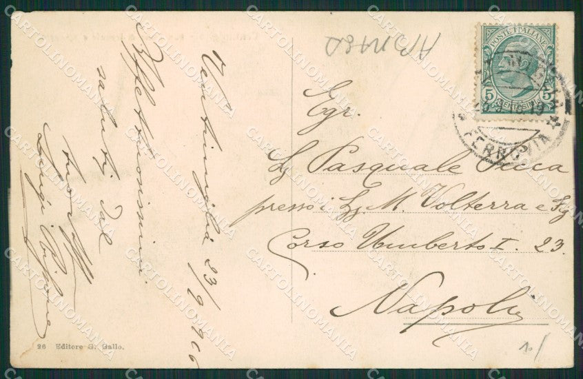 Imperia Ventimiglia ABRASA cartolina KV4960 – retro