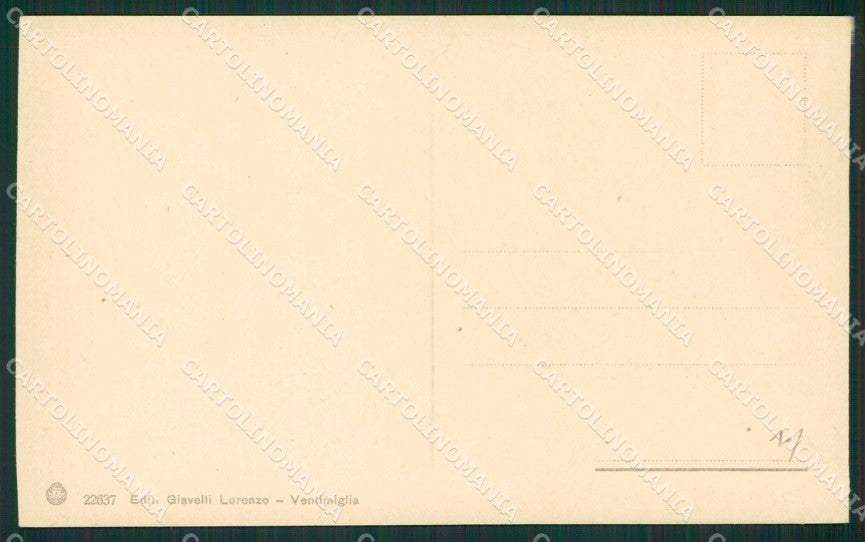 Imperia Ventimiglia cartolina KV4961 – retro