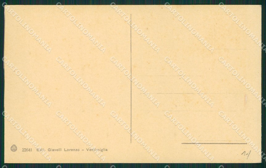 Imperia Ventimiglia cartolina KV4963 – retro