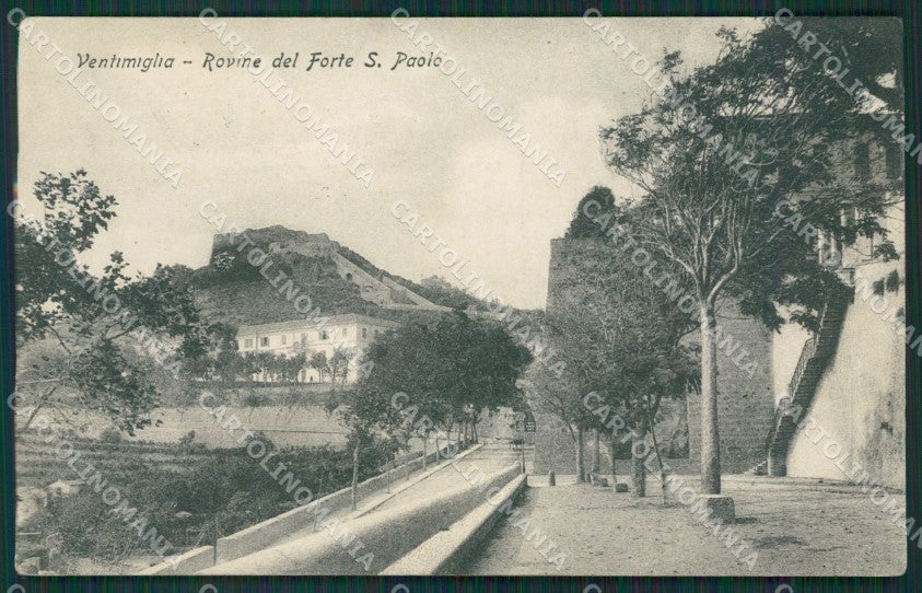 Imperia Ventimiglia SCOLLATA PIEGATA cartolina KV4968 – fronte