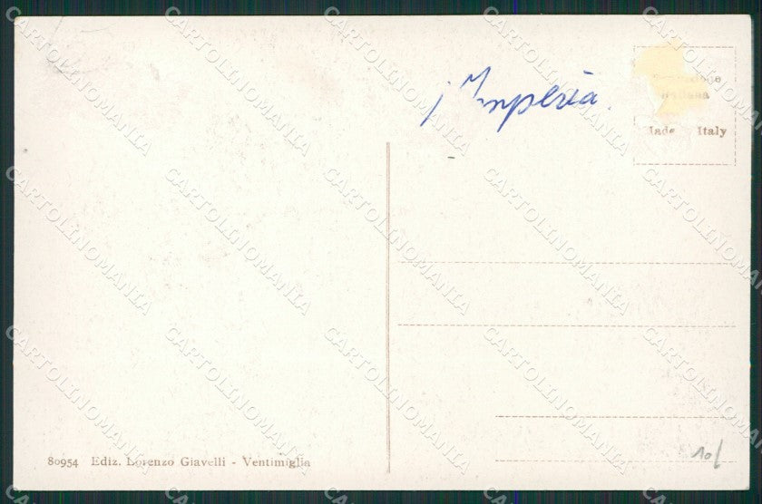 Imperia Ventimiglia ABRASA cartolina KV4972 – retro