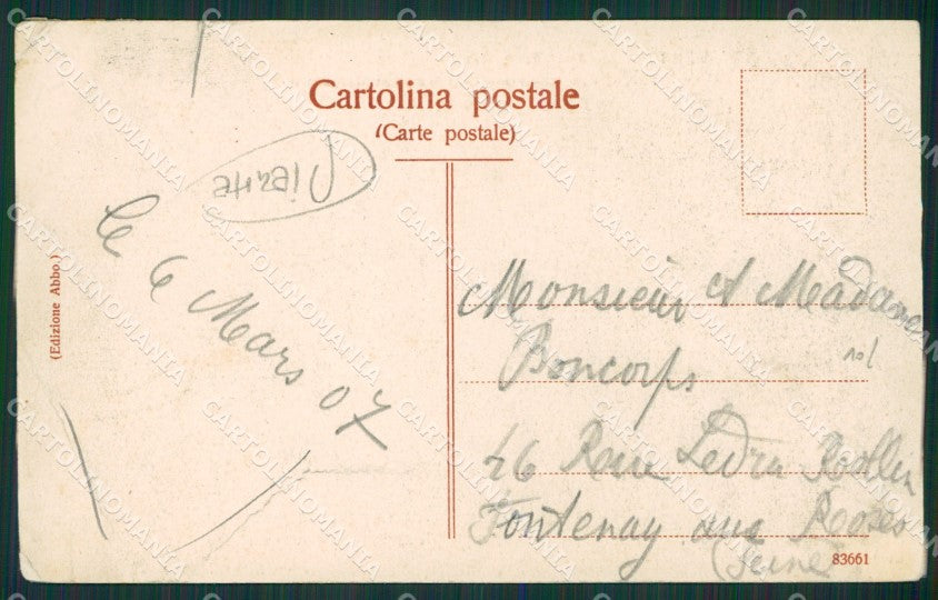 Imperia Ventimiglia PIEGHE cartolina KV4981 – retro