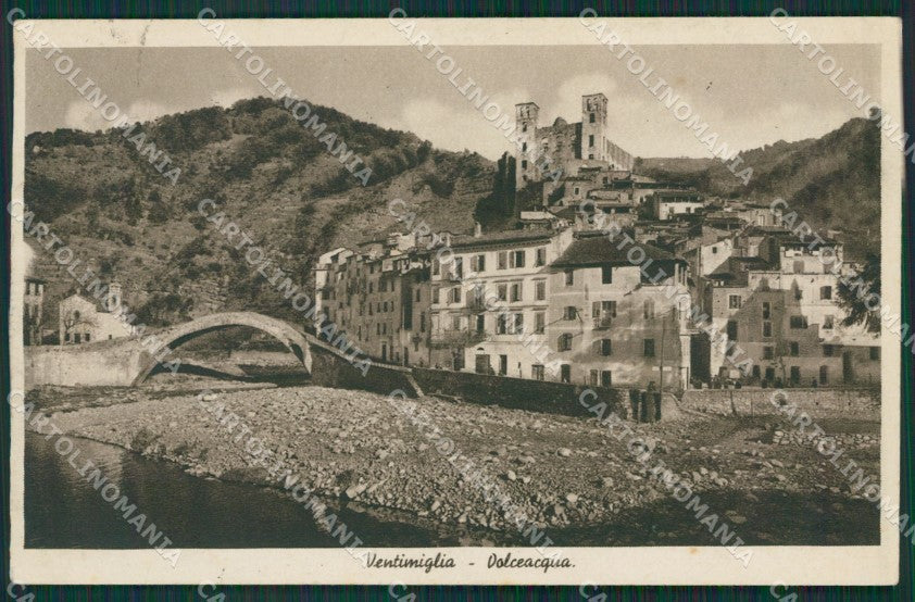 Imperia Dolceacqua PIEGHINE cartolina KV4982 – fronte