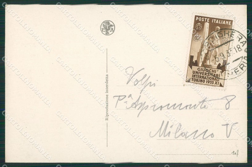 Imperia Bordighera Foto cartolina KV4989 – retro