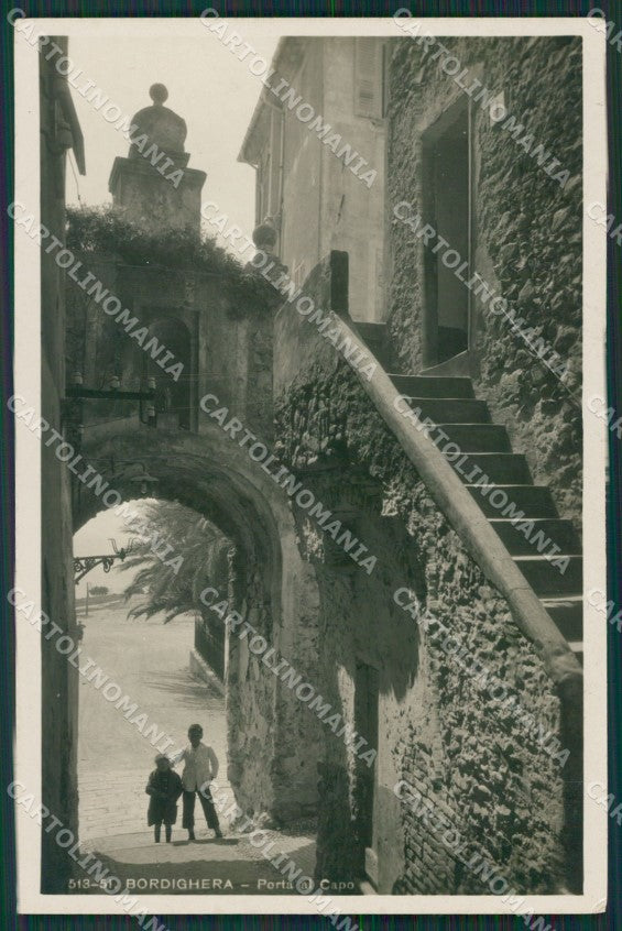 Imperia Bordighera Porta al Capo Foto cartolina KV4992 – fronte