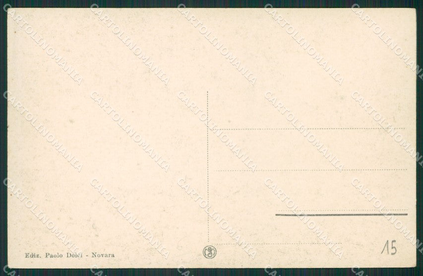 Novara Gozzano cartolina KV5010 – retro