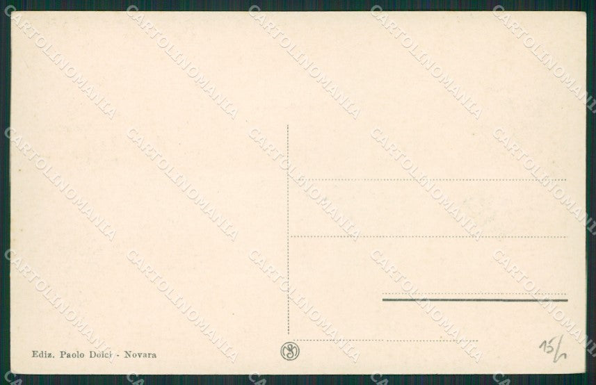 Novara Gozzano cartolina KV5012 – retro