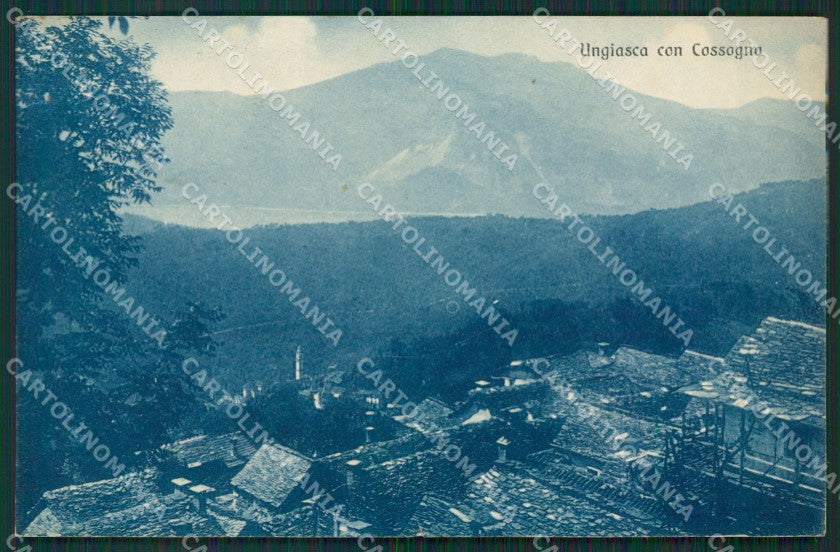 Verbania Cossogno Ungiasca STRAPPINO Lago Maggiore cartolina KV5024 – fronte