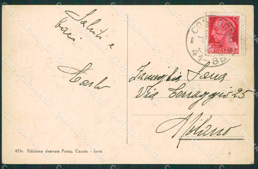 Verbania Cossogno Ungiasca Diga Lago Maggiore cartolina KV5026 – retro