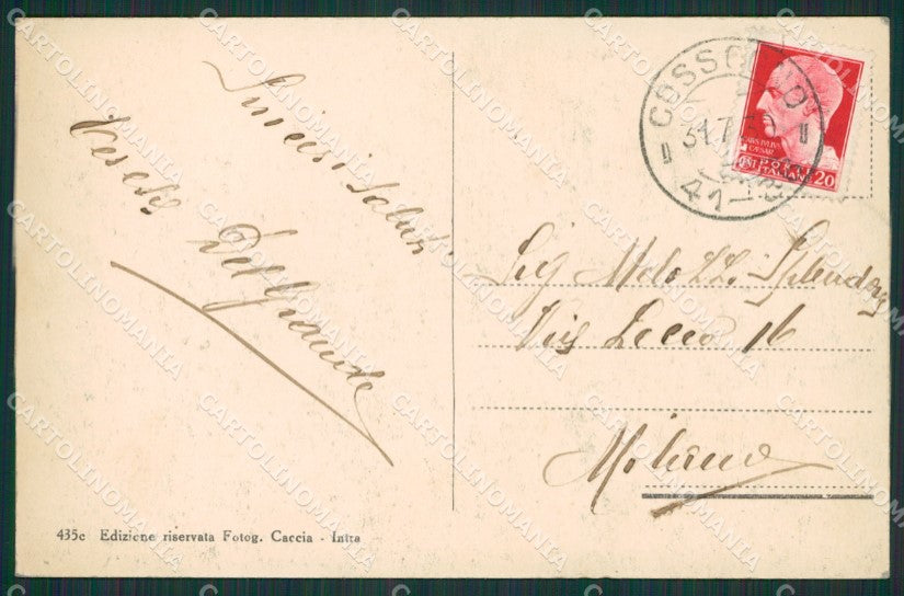 Verbania Cossogno Ungiasca Lago Maggiore cartolina KV5027 – retro