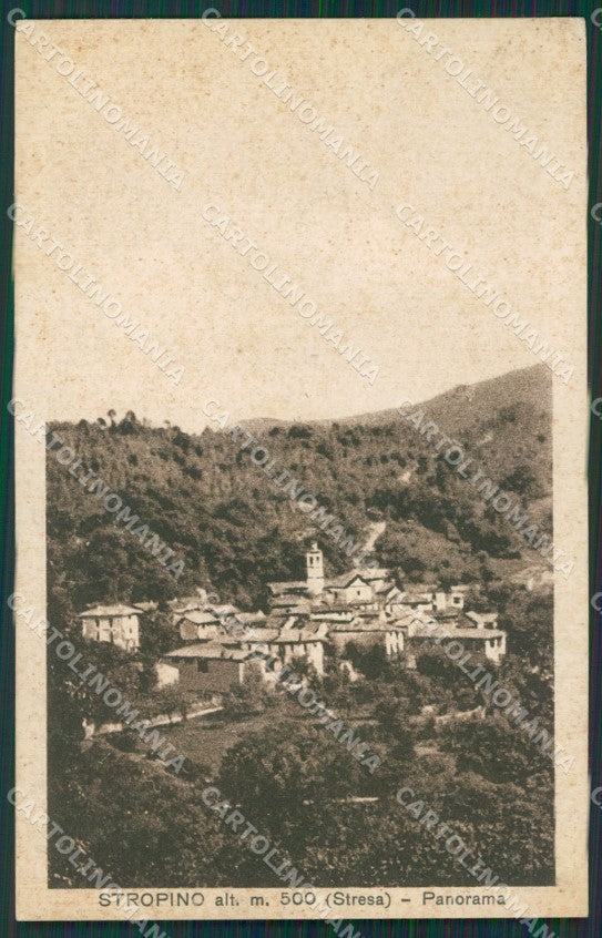 Verbania Brovello Carpugnino Stropino Lago Maggiore cartolina KV5029 – fronte