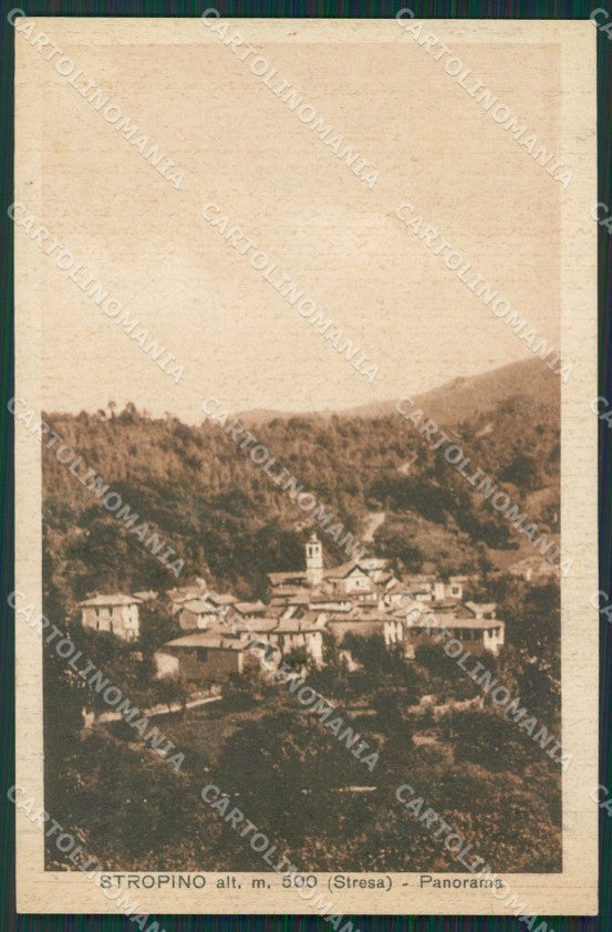Verbania Brovello Carpugnino Stropino Lago Maggiore cartolina KV5030 – fronte