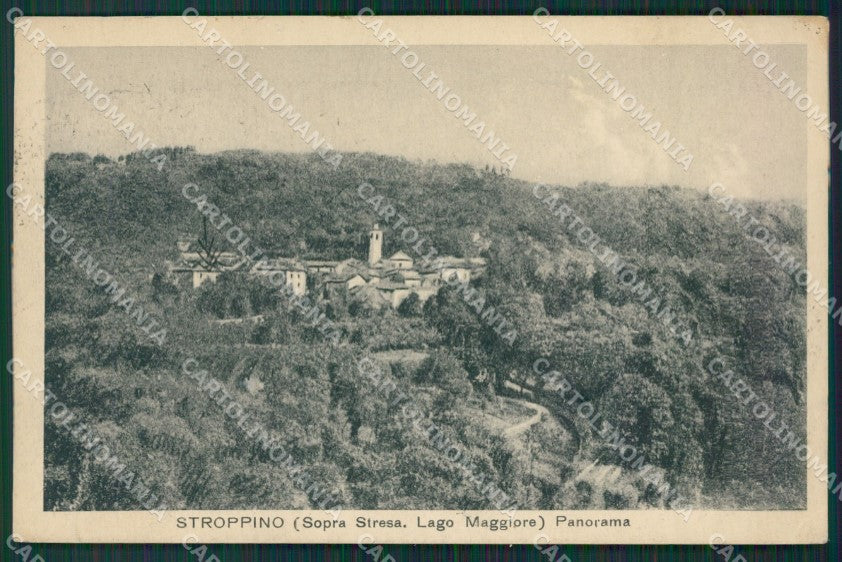Verbania Brovello Carpugnino Stropino PIEGHINA Lago Maggiore cartolina KV5031 – fronte