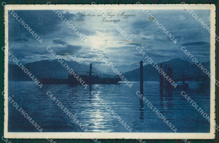 Verbania Lago Maggiore Battello cartolina KV5042 – fronte