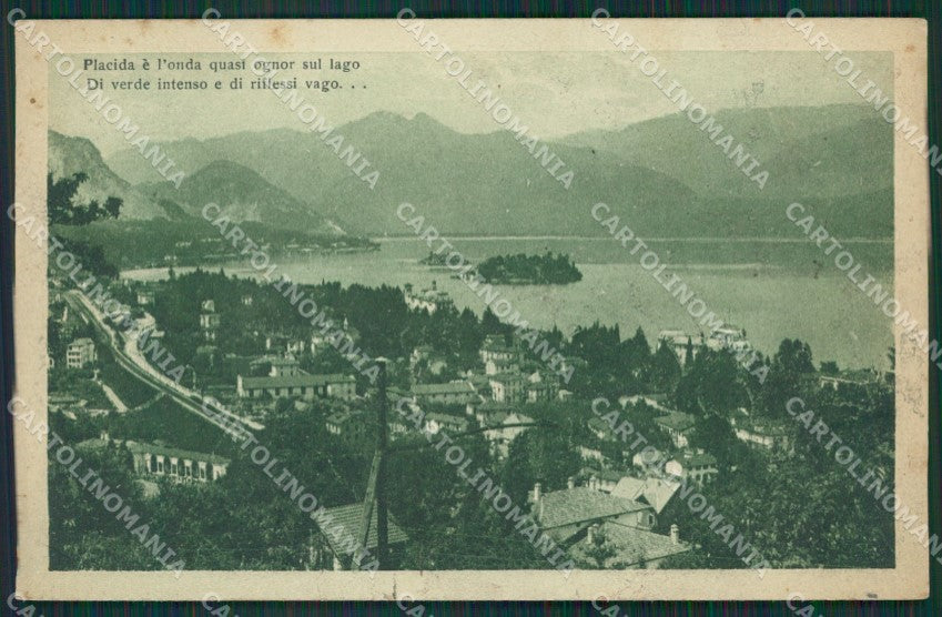 Verbania Stresa Lago Maggiore cartolina KV5045 – fronte