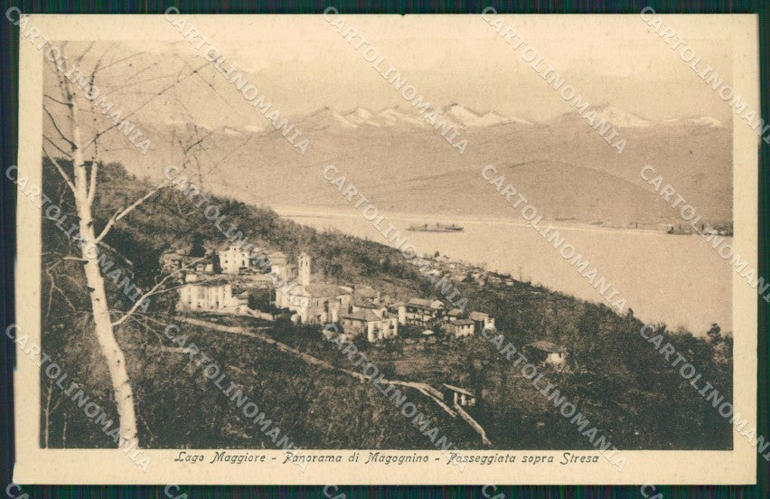 Verbania Stresa Magognino Lago Maggiore cartolina KV5046 – fronte
