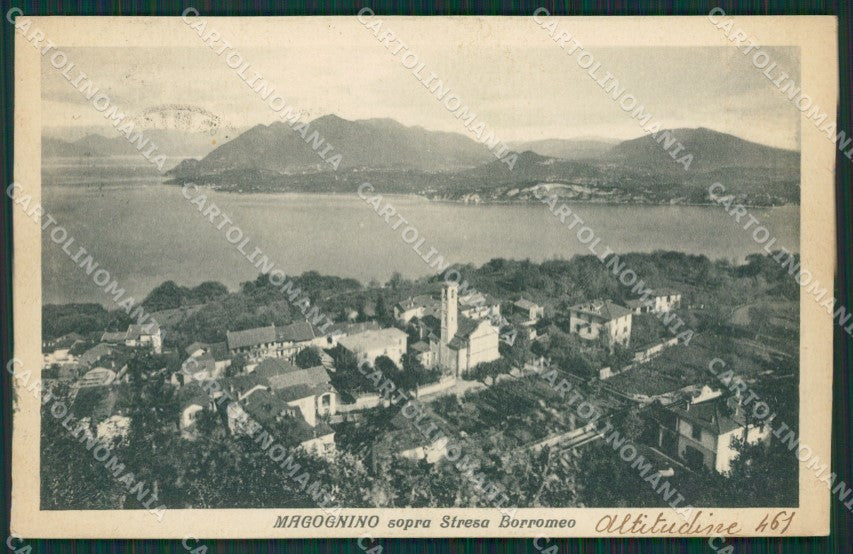 Verbania Stresa Magognino Lago Maggiore cartolina KV5047 – fronte