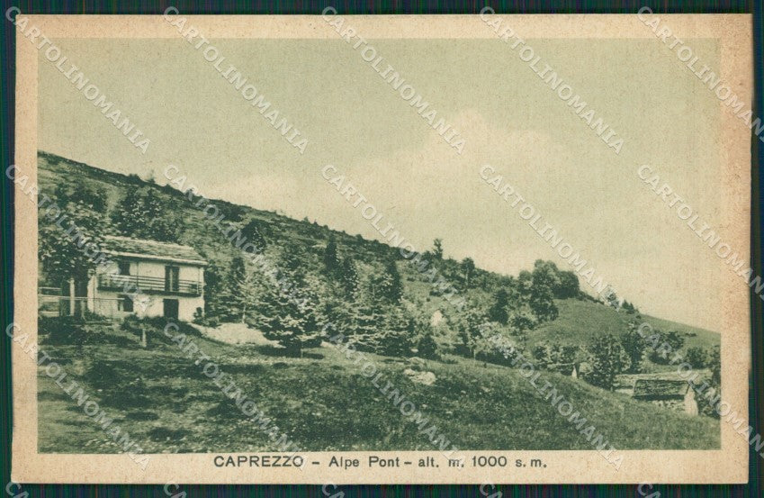 Verbania Caprezzo Alpe Pont cartolina KV5050 – fronte