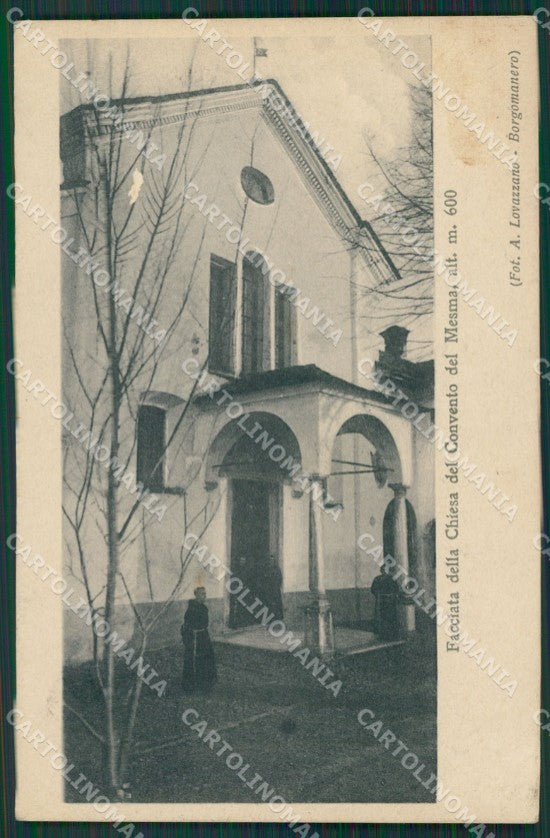Novara Ameno Convento del Mesma ABRASA cartolina KV5051 – fronte