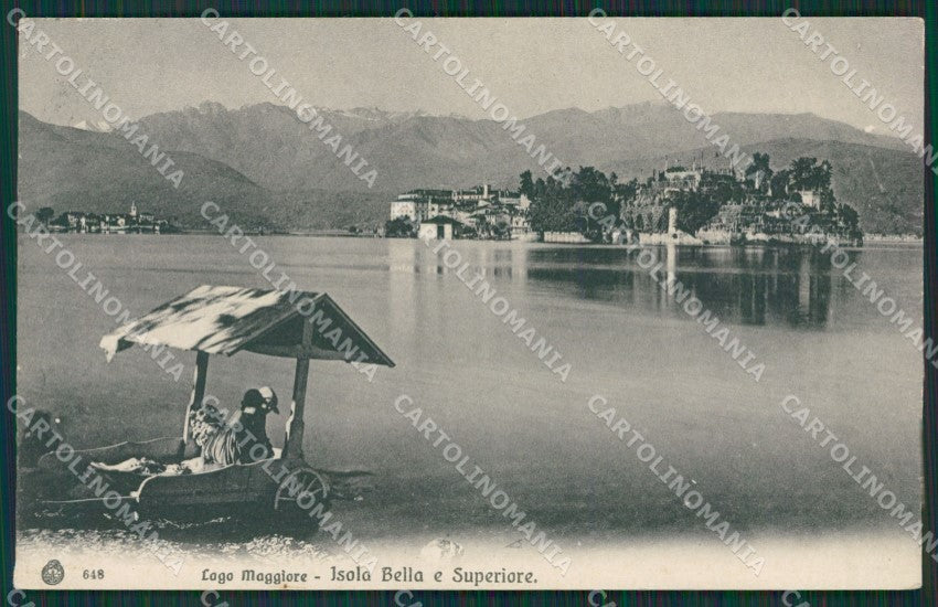 Verbania Stresa Isola Bella Isola Superiore Lago Maggiore cartolina KV5054 – fronte