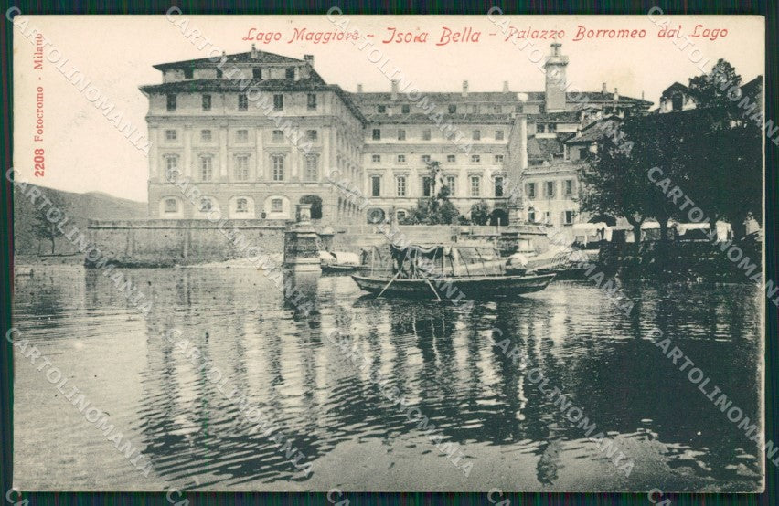 Verbania Stresa Isola Bella Lago Maggiore cartolina KV5060 – fronte