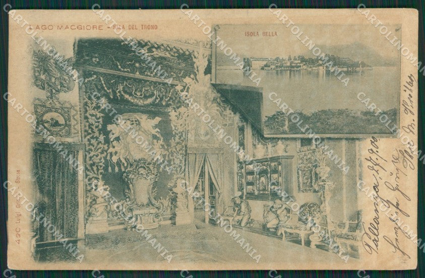 Verbania Stresa Isola Bella Lago Maggiore cartolina KV5064 – fronte