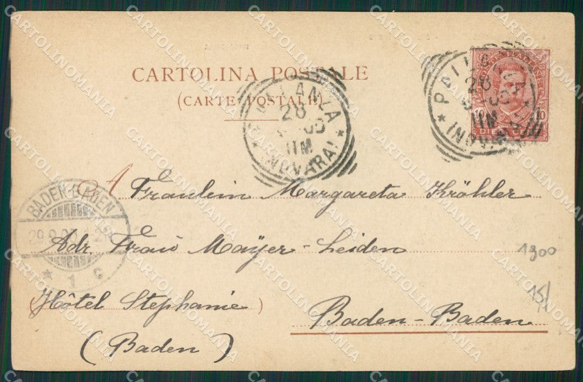 Verbania Stresa Isola Bella Lago Maggiore cartolina KV5064 – retro