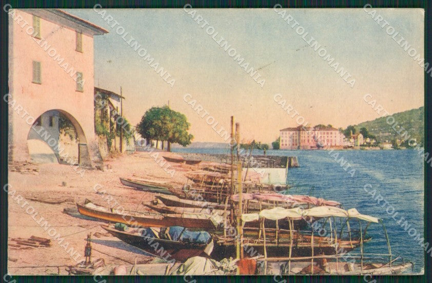 Verbania Stresa Isola Pescatori Lago Maggiore cartolina KV5066 – fronte