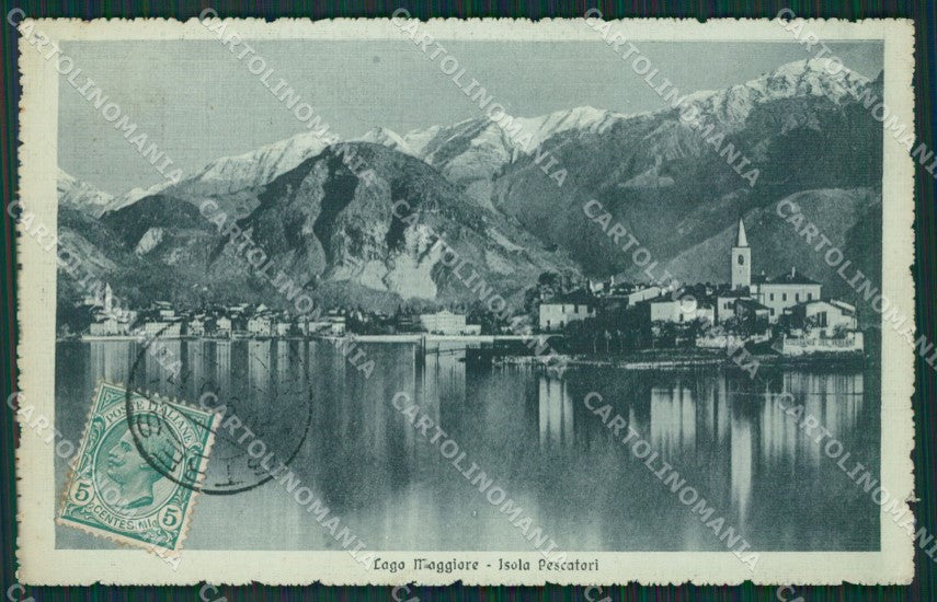Verbania Stresa Isola Pescatori Lago Maggiore cartolina KV5070 – fronte