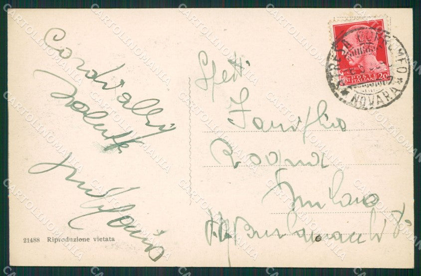 Verbania Stresa Isola Bella Isola Pescatori Lago Maggiore cartolina KV5074 – retro
