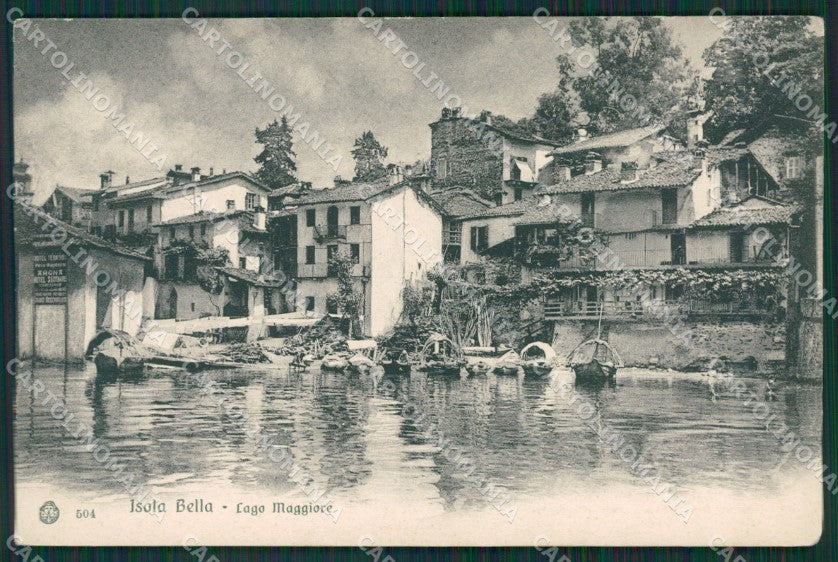 Verbania Stresa Isola Bella Lago Maggiore cartolina KV5078 – fronte