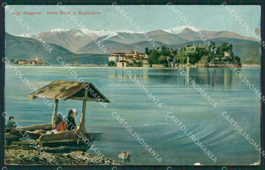Verbania Stresa Isola Bella Isola Superiore Lago Maggiore cartolina KV5079 – fronte