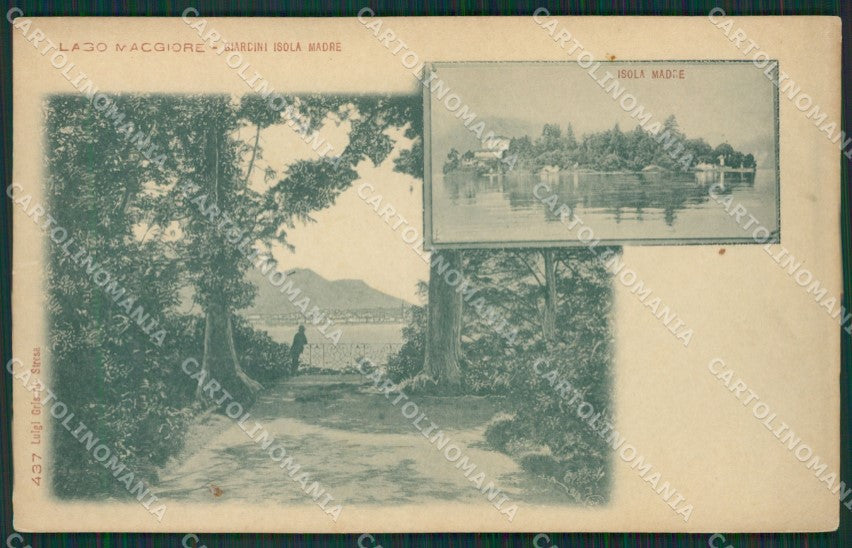 Verbania Stresa Isola Madre Lago Maggiore cartolina KV5082 – fronte